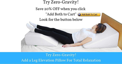 Cushy Form Bed Wedge Pillow