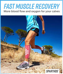 Calf Compression Sleeves by SPARTHOS